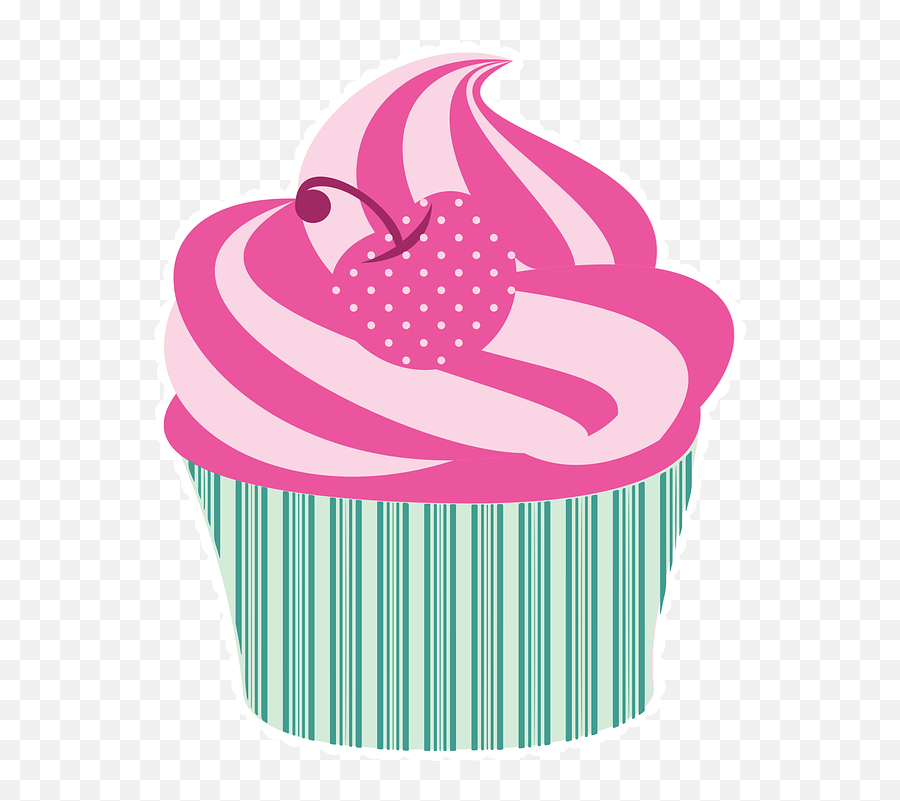 Cupcake Mint Green - Cupcake Png Png Emoji,House Candy House Emoji