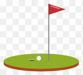 Golf Course Flag Png Picture - Ball And Emoji