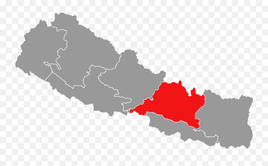 Nepal Province 3 - Nepal Map Vector Png Emoji,Nepal Emoji