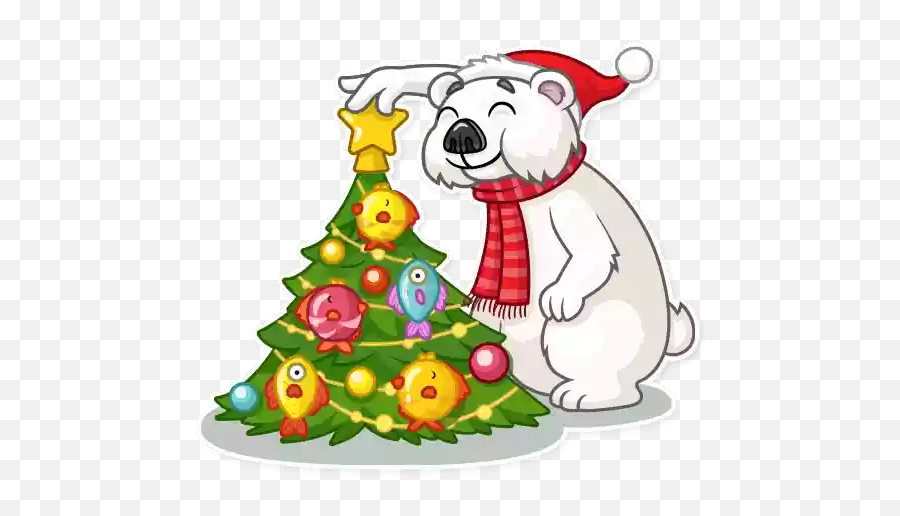 Bonne Année Whatsapp Stickers - Cartoon Emoji,Merry Christmas Emojis