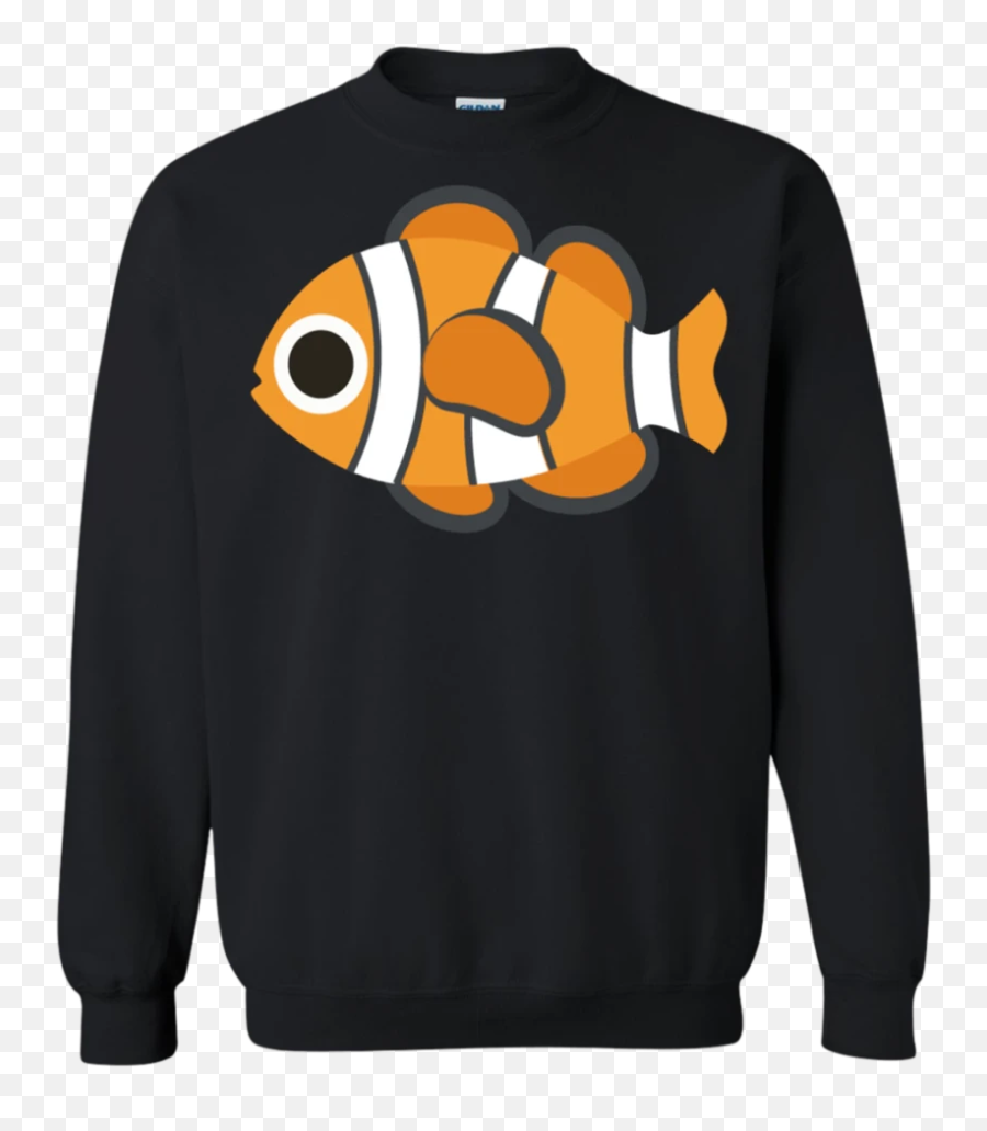 Nemo Fish Emoji Sweatshirt - Kaws X Uniqlo X Sesame Street,Mona Lisa Emoji