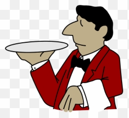Waiter Order Transparent Png - Clipart Emoji