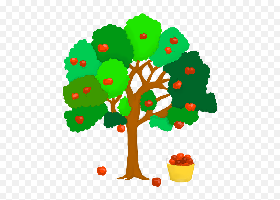 Apple Tree Red Emoji,Apple Old Emojis