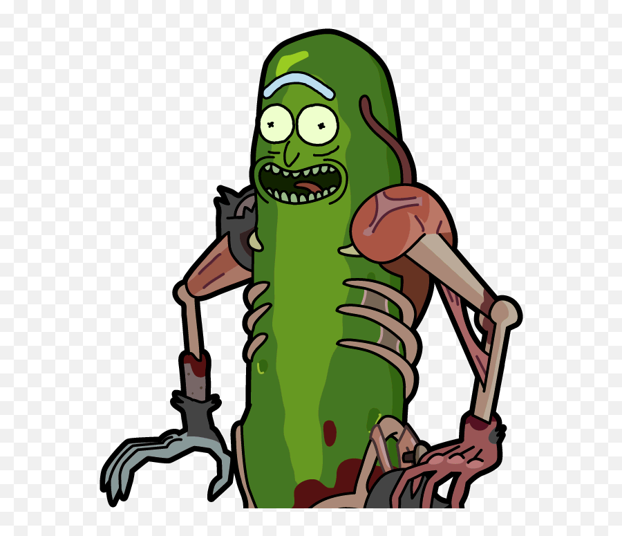 Pickle Rick Png Emoji,Pickle Emoji