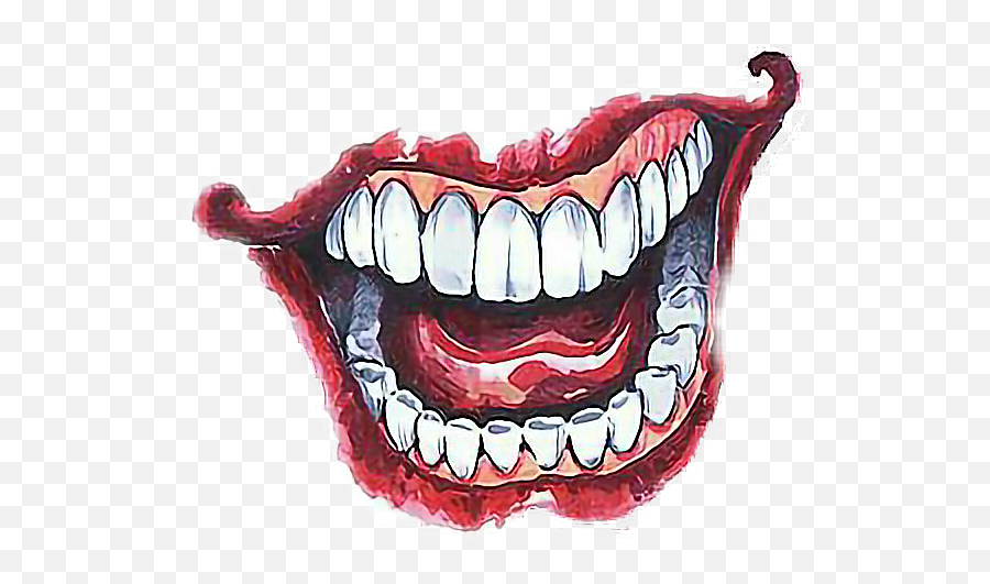 Joker Smile Transparent U0026 Png Clipart Free Download - Ywd Smile Joker Tattoo Hand Emoji,Joker Emoji