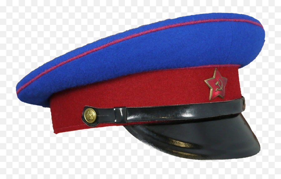 Vintage Nkvd Soviet Hat Visorhat Cap Cover Beria Stalin - Transparent Background Stalin Hat Emoji,Soviet Emoji