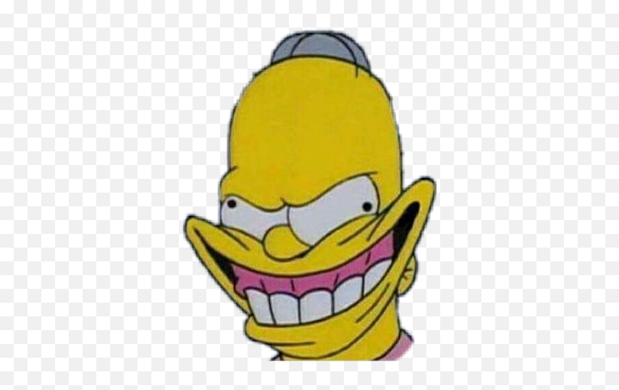 Angry Fake Smile Fakesmile Homer Simpsons Funny Lit Lie - Fake Smile Meme Emoji,Angry Laugh Emoji