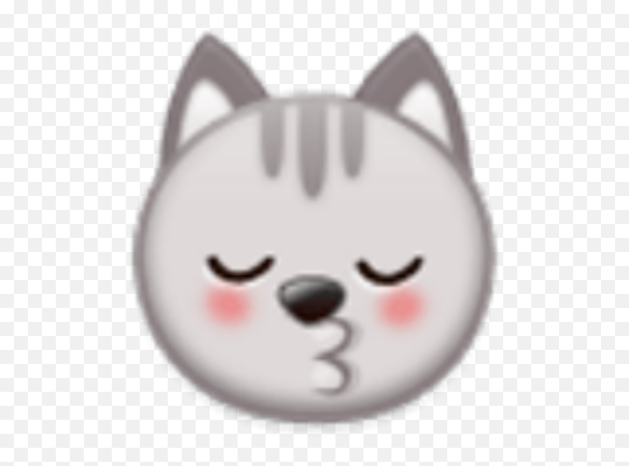Cat Kittie Kitty Emojii Smail Smiley - British Shorthair,Cat Kiss Emoji