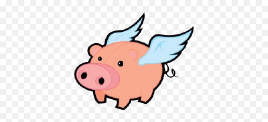 Pig Png And Vectors For Free Download - Pig Flying Clip Art Emoji,Flying Pig Emoji