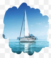 Ship Boat Sail Blue White Beauty Water - Sailboats Pleasure Craft Emoji,Sail Boat Emoji