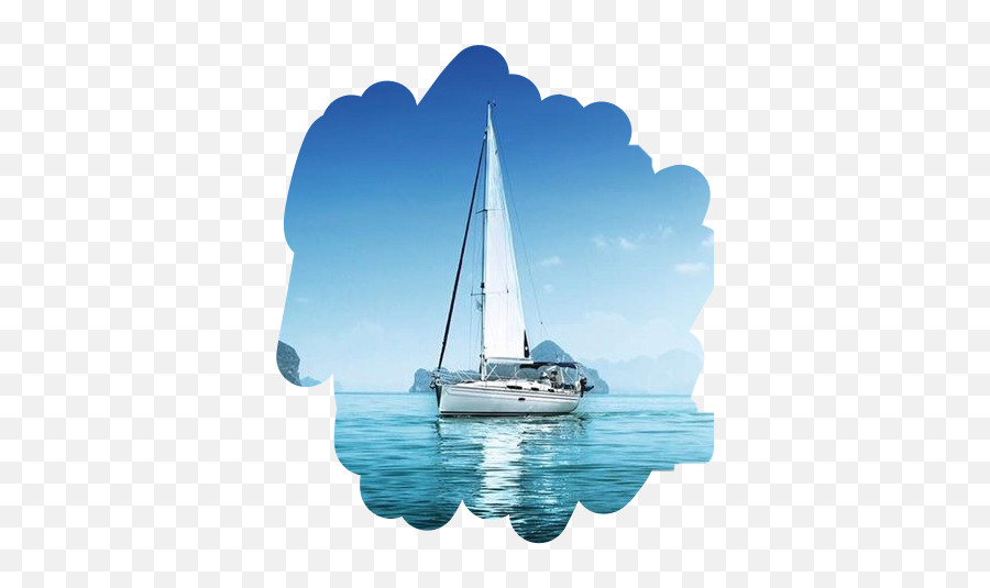 Ship Boat Sail Blue White Beauty Water - Sailboats Pleasure Craft Emoji,Sail Boat Emoji