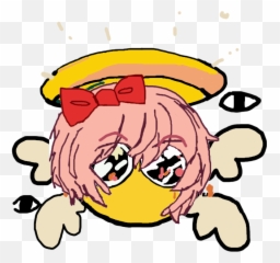 Blessed Angel Sayori Emoji This One - Happy