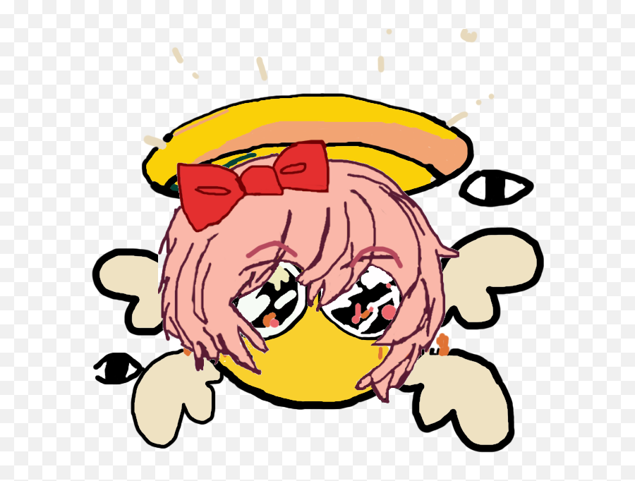 Blessed Angel Sayori Emoji This One - Happy,Blessed Emoji