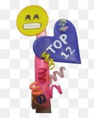 What it Means to be Top 12 Competitors Tell All in Words - Happy Emoji