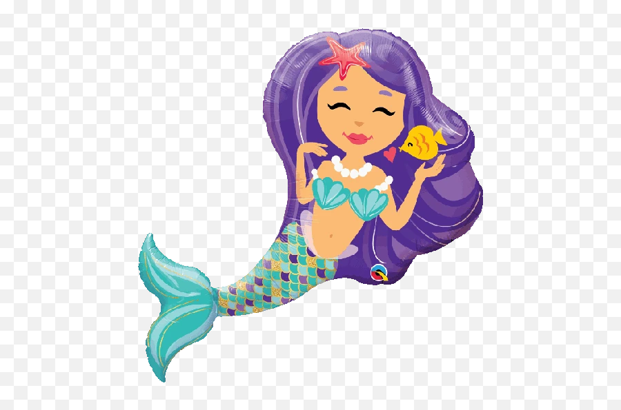 Mermaid Wishes U2014 Raquelu0027s Candy Nu0027 Confections - Mermaid Foil Balloon Emoji,Emoji Pinata