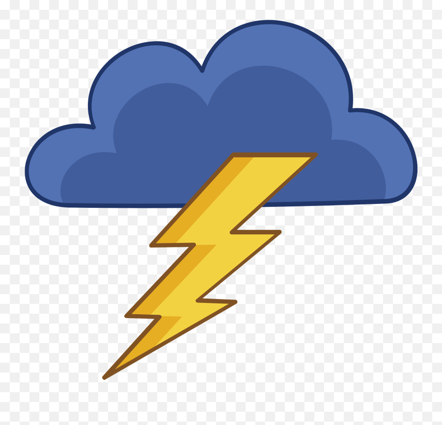 Lightning Clipart Free Download Transparent Png Creazilla - Lightning Image Clip Art Emoji,Thunderstorm Emoji