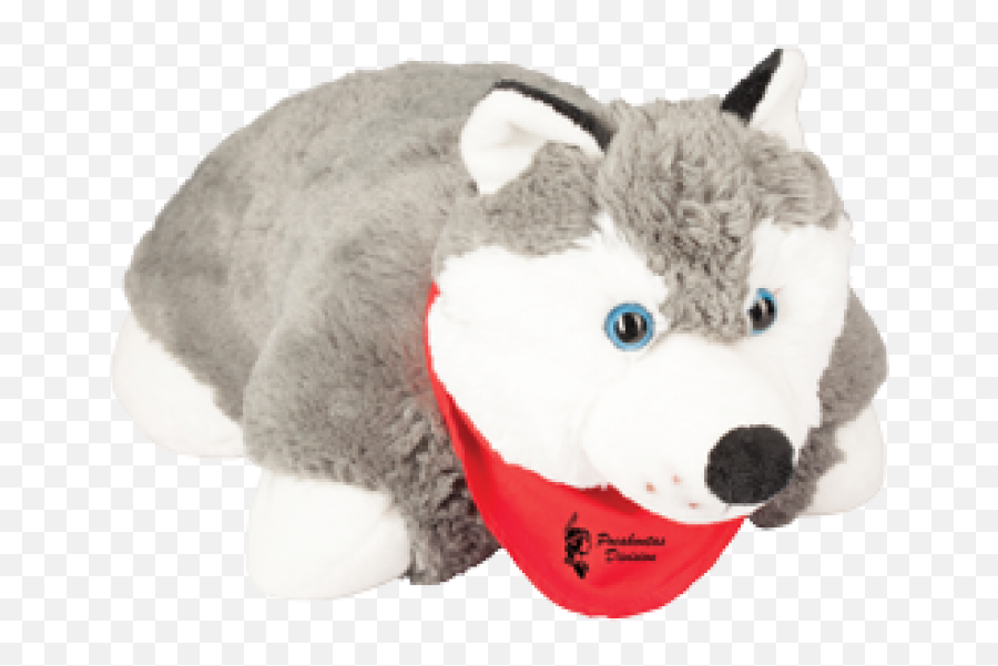 Pillow Pals - Wolf Dog Toy Emoji,Emoji Pals
