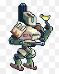 Top Character Scramble Stickers For Android U0026 Ios Gfycat - Bastion Overwatch Pixel Art Gif Emoji,Dva Emoji
