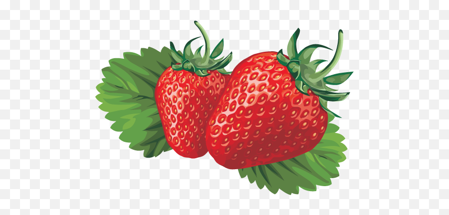 Fruit Art - Strawberry Vector Emoji,Member Berries Emoji
