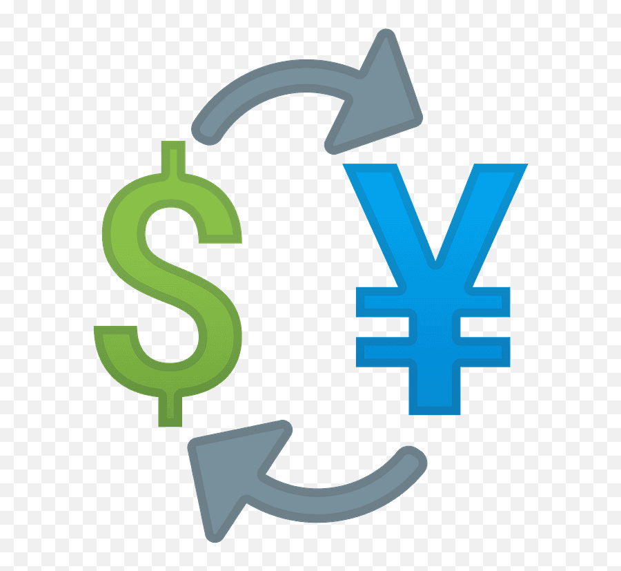 Currency Exchange Emoji Clipart Free Download Transparent - Exchange Emoji,Emoji Dollar Sign