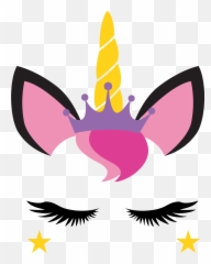 Faces clipart unicorn Transparent FREE for - Printable Unicorn Emoji