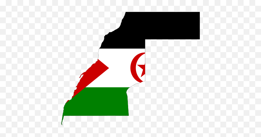 Flag - Western Sahara Flag In Country Emoji,Morocco Flag Emoji
