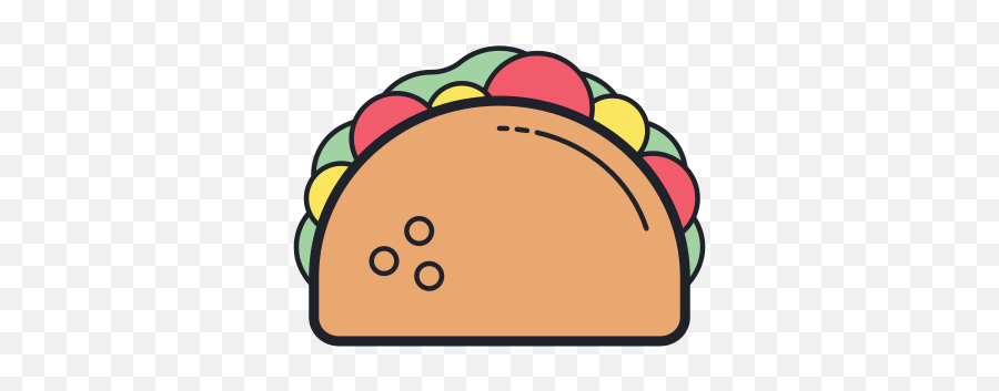 Taco Icon - Kawaii Taco Emoji,Taco Emoji Png