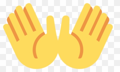 Twemoji12 1f450 - Open Hand Emoji Meaning