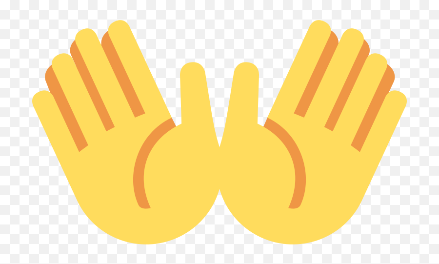 Twemoji12 1f450 - Open Hand Emoji Meaning,Emoji Meanings Hands