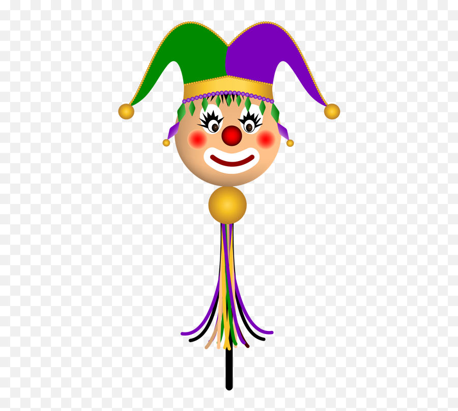 Free Clipart And Celebrate Mardi Gras - Mardi Gras Beads Clip Art Emoji,Jester Emoji