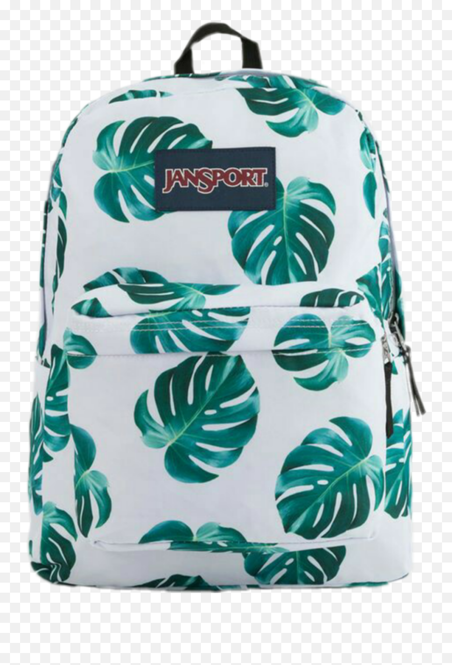 Backpack Back Pack Design School - Jansport Palm Leaf Backpack Emoji,Emoji Backpacks For School