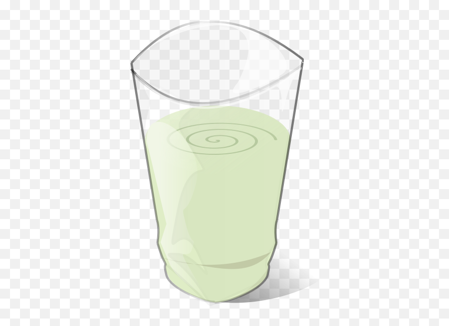 Green Smoothie Vector - Vase Emoji,Shot Glass Emoji
