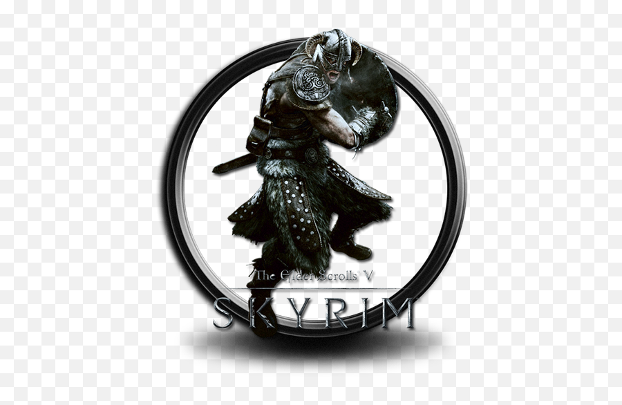 Elder Scrolls Skyrim Icon S7 - Dragonborn Skyrim Png Emoji,Skyrim Emoji ...