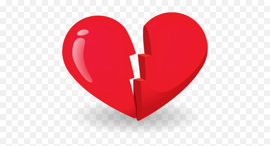 Heart - Broken Heart Transparent Gif Emoji,Break Up Emoji
