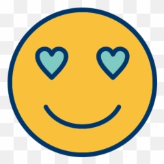 Love Face Smiley Emoticon Icon - Emoji