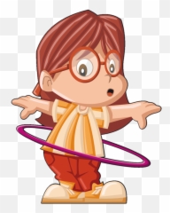 B School Clipart Outdoor - Infantiles De Una Niña Emoji,Hula Emoji