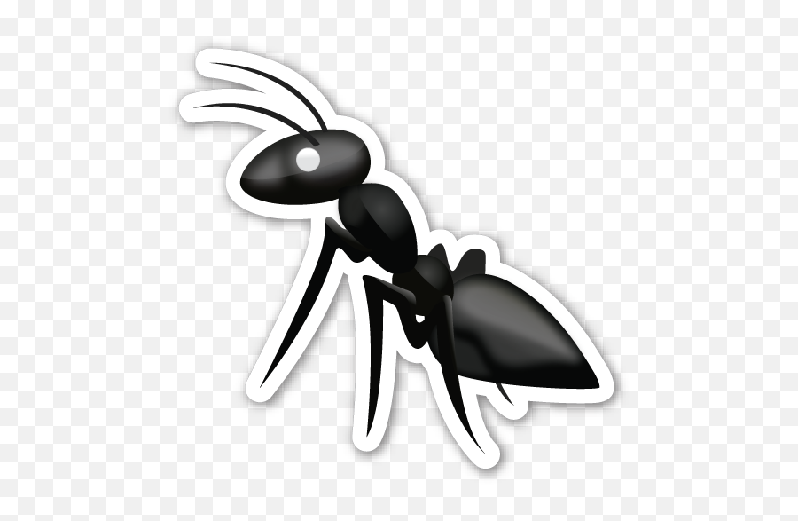 Ant - Bug Emoji Iphone,Rooster Emoji