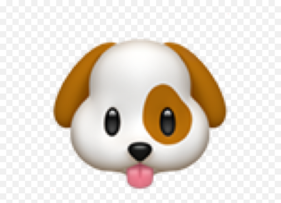 Emoji Iphoneemoji Dog Dogemoji Puppy Freetoedit - Transparent Background Dog Emoji,Emoji Dog