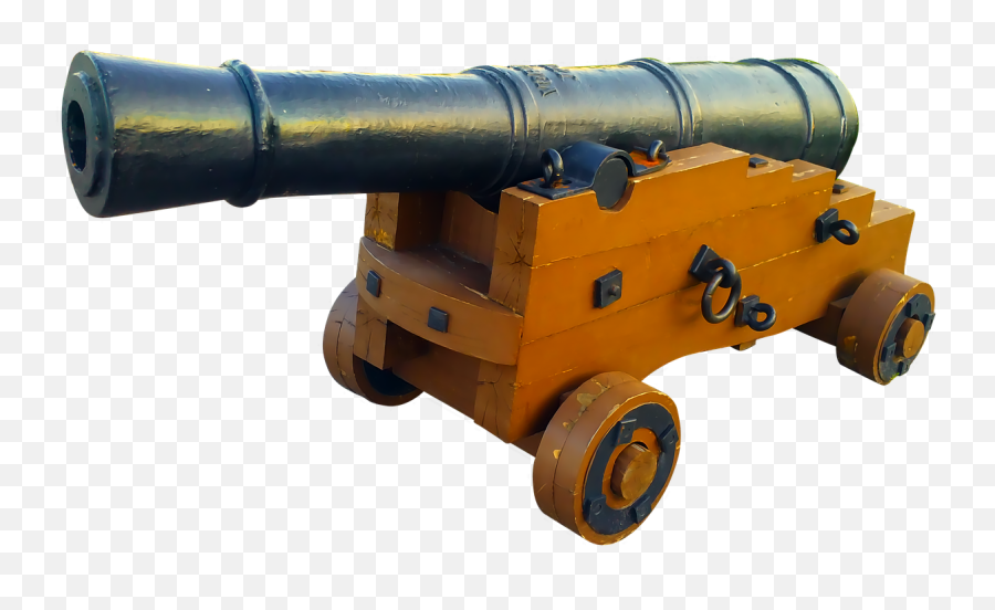 Carriage An Old Cannon Naval Gun Shoot - Naval Cannon Png Emoji,Battle Tank Emoji