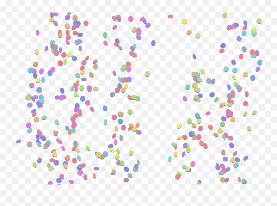 Confetti Deco Tomfoolery Carnival Party - Circle Confetti Png Purple Emoji,Champagne Toast Emoji