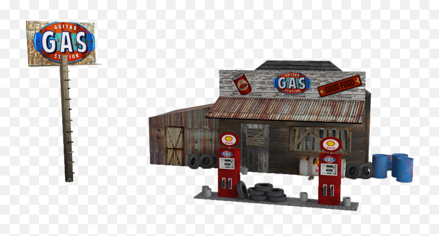 Gas Station Model Gas Station Business - Old Gas Station Png Emoji,Emoji Gas Station