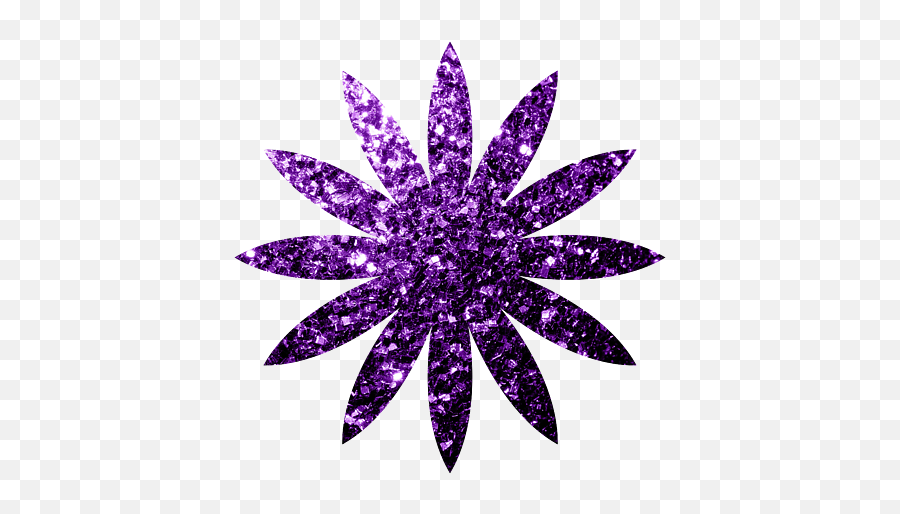 Beautiful Dark Purple Glitter Sparkles - Flower Emoji,Emoticon Throwing Sparkles
