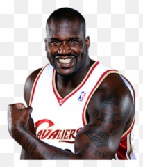 Shaquille Oneal Cavs Psd Official Psds - Shaquille O Neal Png Emoji,Cavs Emoji