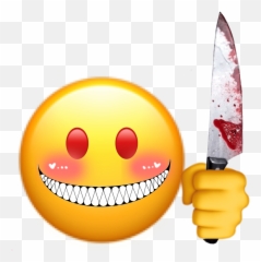 Crazy Die Kill Run - Sticker By Smiley Emoji,Kill Emoji