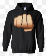 Clenched Fist Pump Pound It Emoji T - Jjba Steel Ball Run Hoodie,Fist Pound Emoji