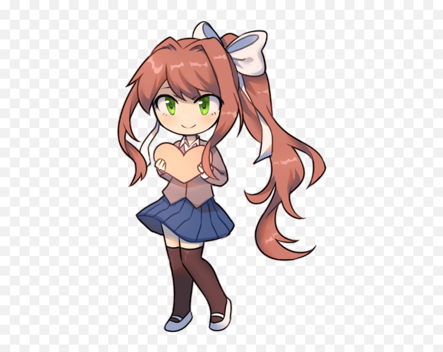 Monika Ddlc Ddlcmonika - Monika Ddlc Gif Emoji,256kb Emoji