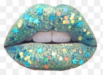 Lips Mermaid Make - Makeup Emoji