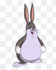 Big Chungus Png Hq - Big Chungus Emoji,Bugs Bunny Emoji