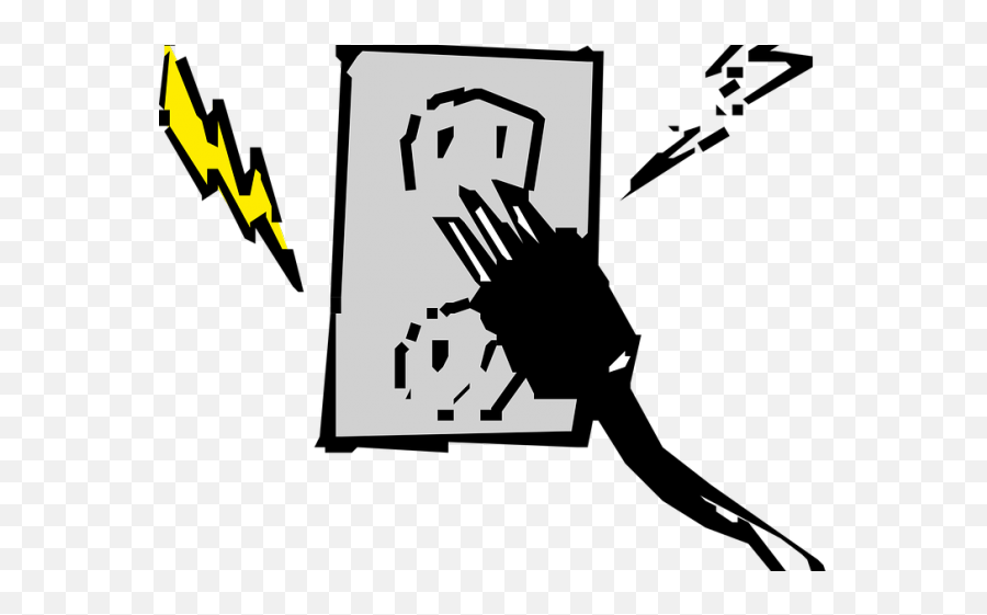 Electrical Clipart Static Electricity - Mains Electricity Is Dangerous Emoji,Lineman Emoji