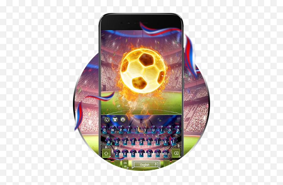 World Cup Passion Football Keyboard - Flaming Soccer Ball Emoji,Seahawks Emoji Keyboard